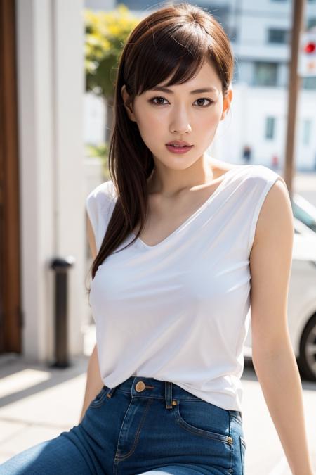 14991-2222760712-jeans,white shirt,street,1girl,shiny skin,sexy pose,best quality,masterpiece,illustration,an extremely delicate and beautiful,CG.png